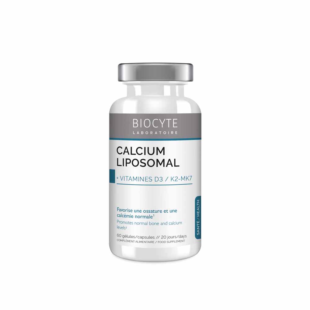 Biocyte Salud Calcio D3 K2 60 cápsulas