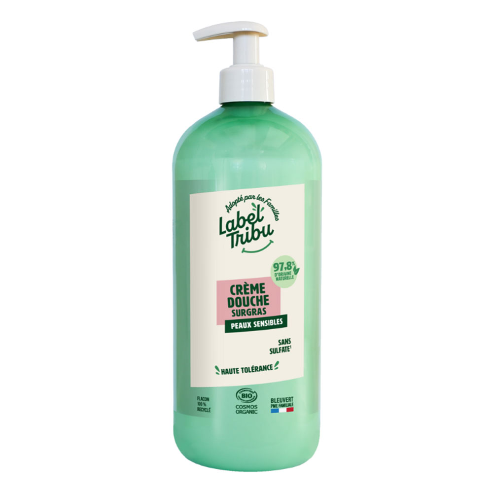 Label Tribu Crema de ducha para Piel sensible 1L