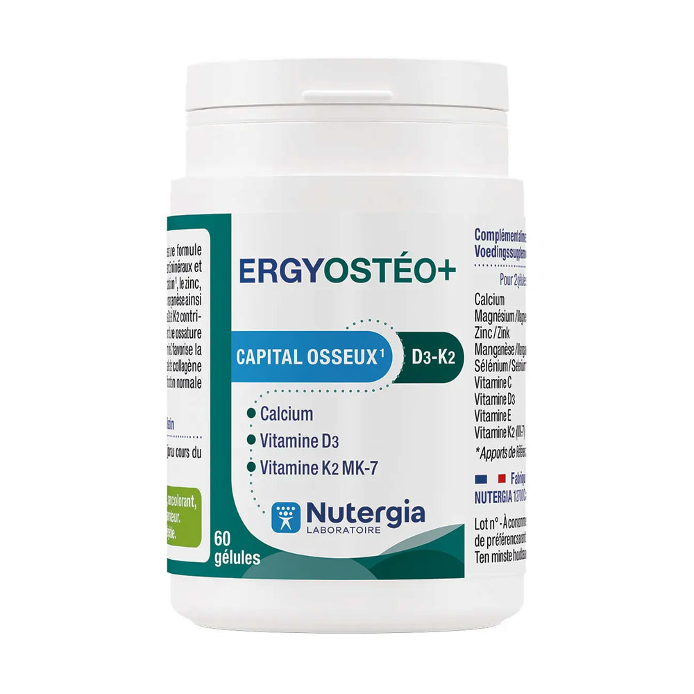 Nutergia Ergyosteo+ huesos 60 cápsulas