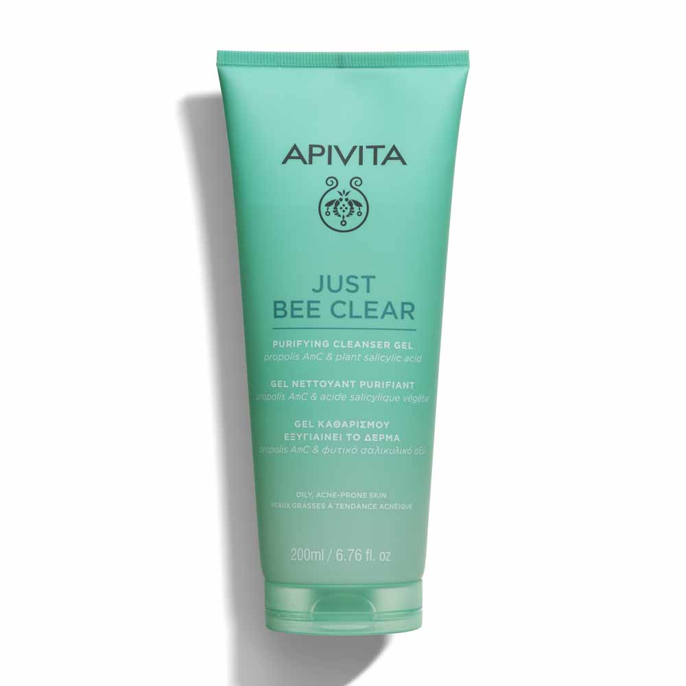 Apivita Just Bee Clear Gel Limpiador Purificante 200 ml