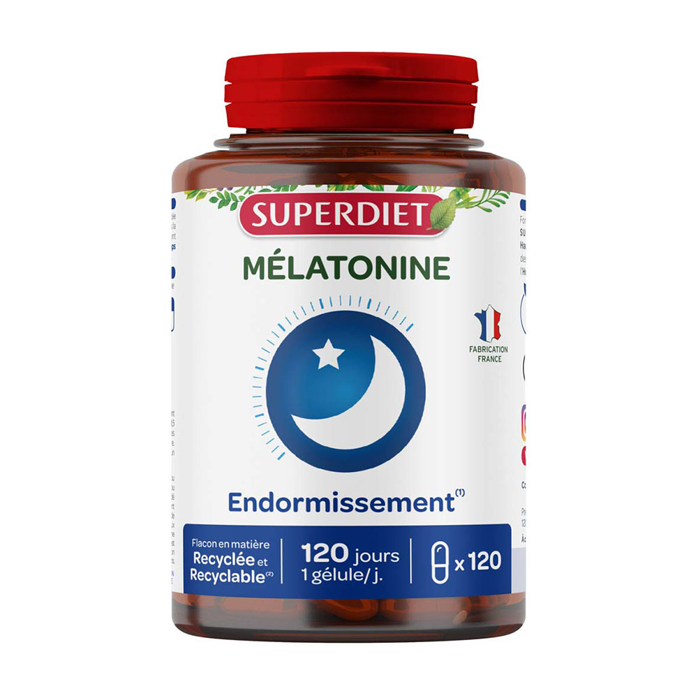 Superdiet Melatonina 120 cápsulas