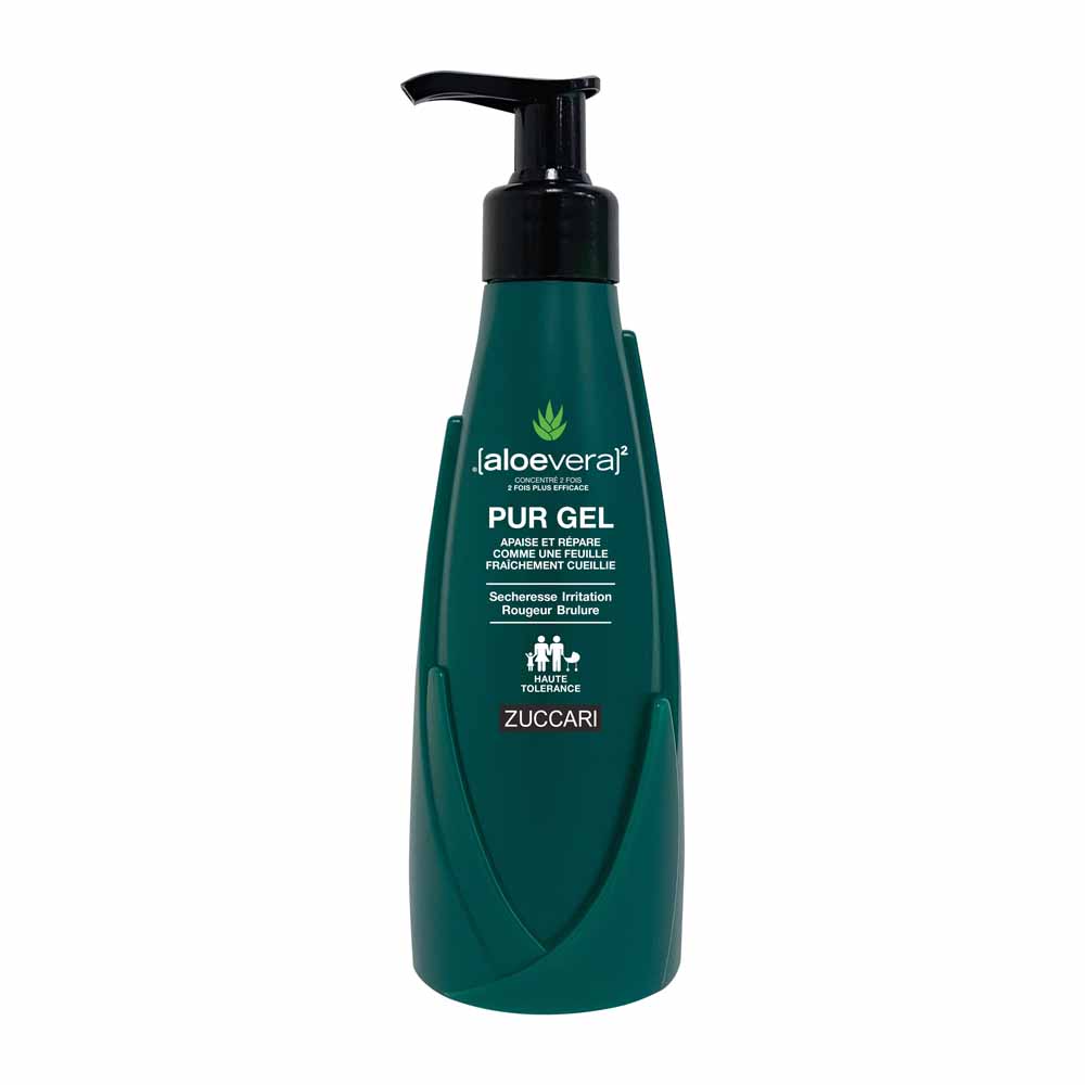 Naturancia [aloevera]2 Zuccari Gel de Aloe Vera puro sin pasteurizar sin agua añadida 2x concentrado 300 ml