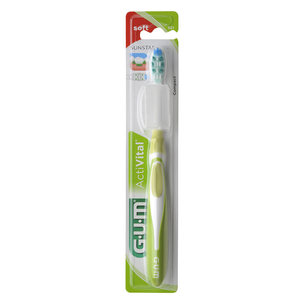 Gum ActiVital Cepillo de dientes 581 Soft Compact
