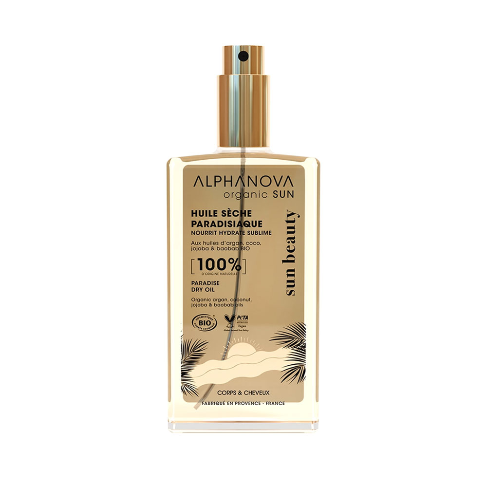 Alphanova Organic Sun Aceite seco paradisíaco bio 100 ml