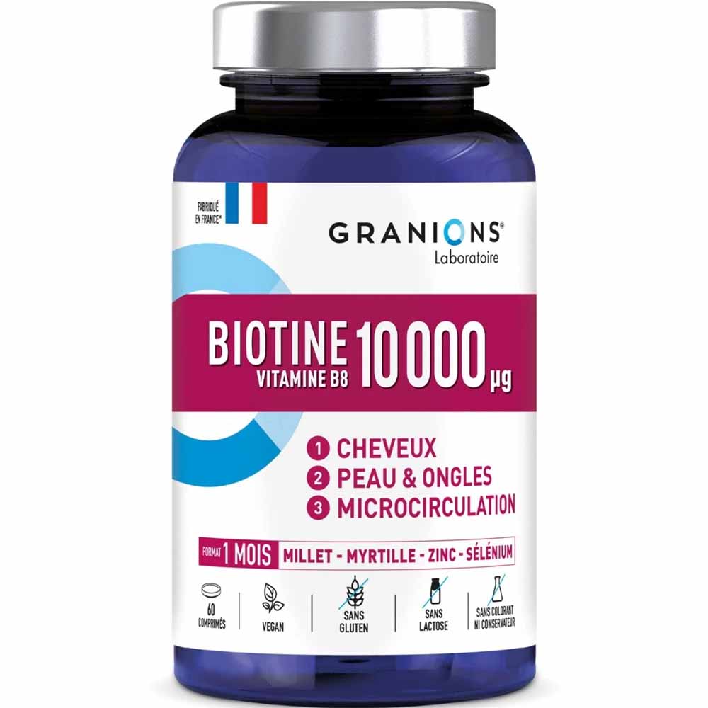 Granions Biotina 10 000 μg 60 comprimidos