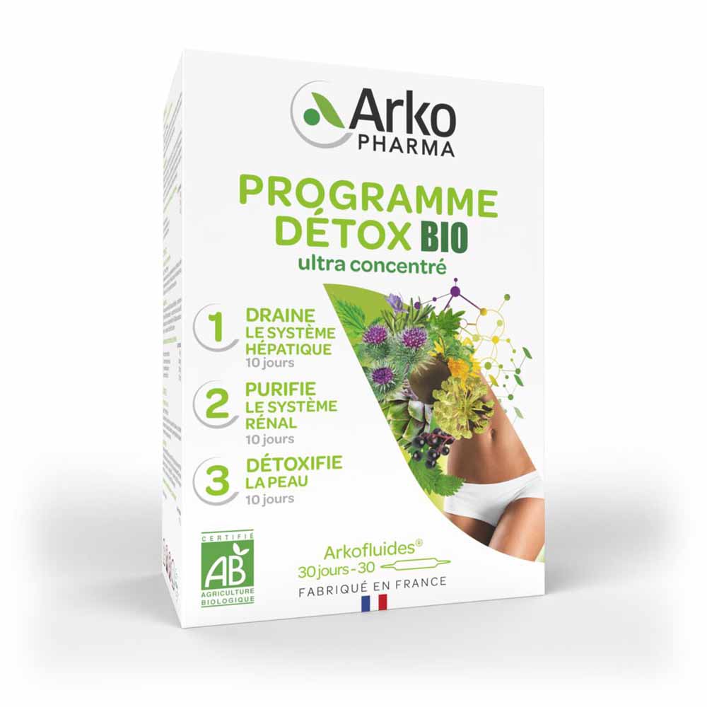 Arkopharma Arkofluidos Programa detox bio 3x10 ampollas