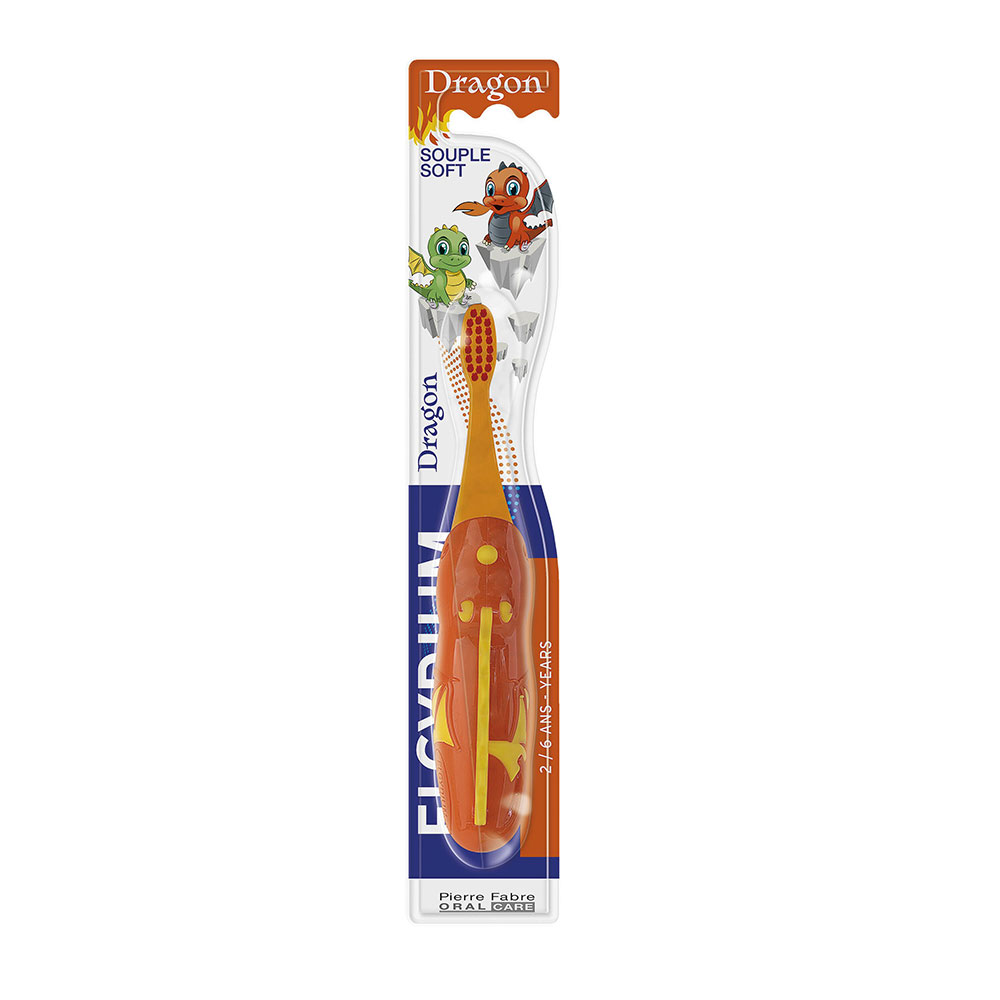 Elgydium Brosse à Dents Kids Dragon 2/6 años