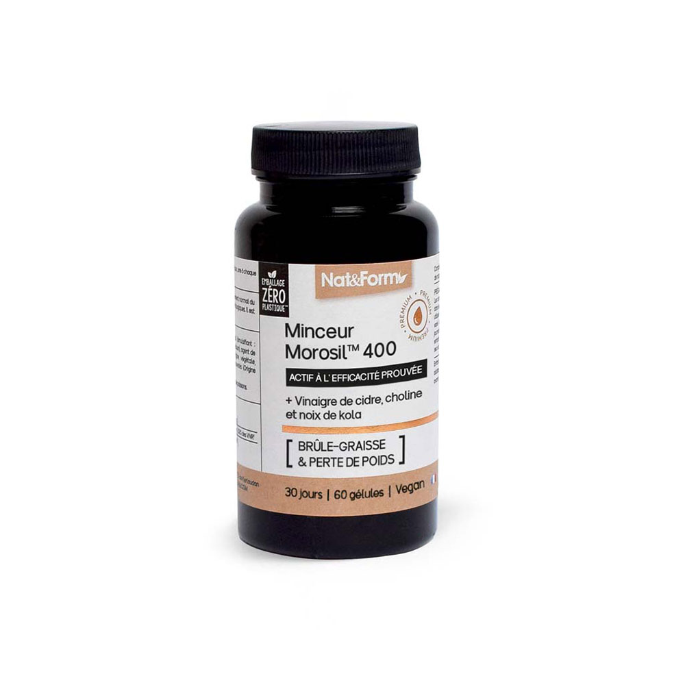 Nat&Form Nutracéuticos Premium Control de peso MorosilTM 400 60 cápsulas