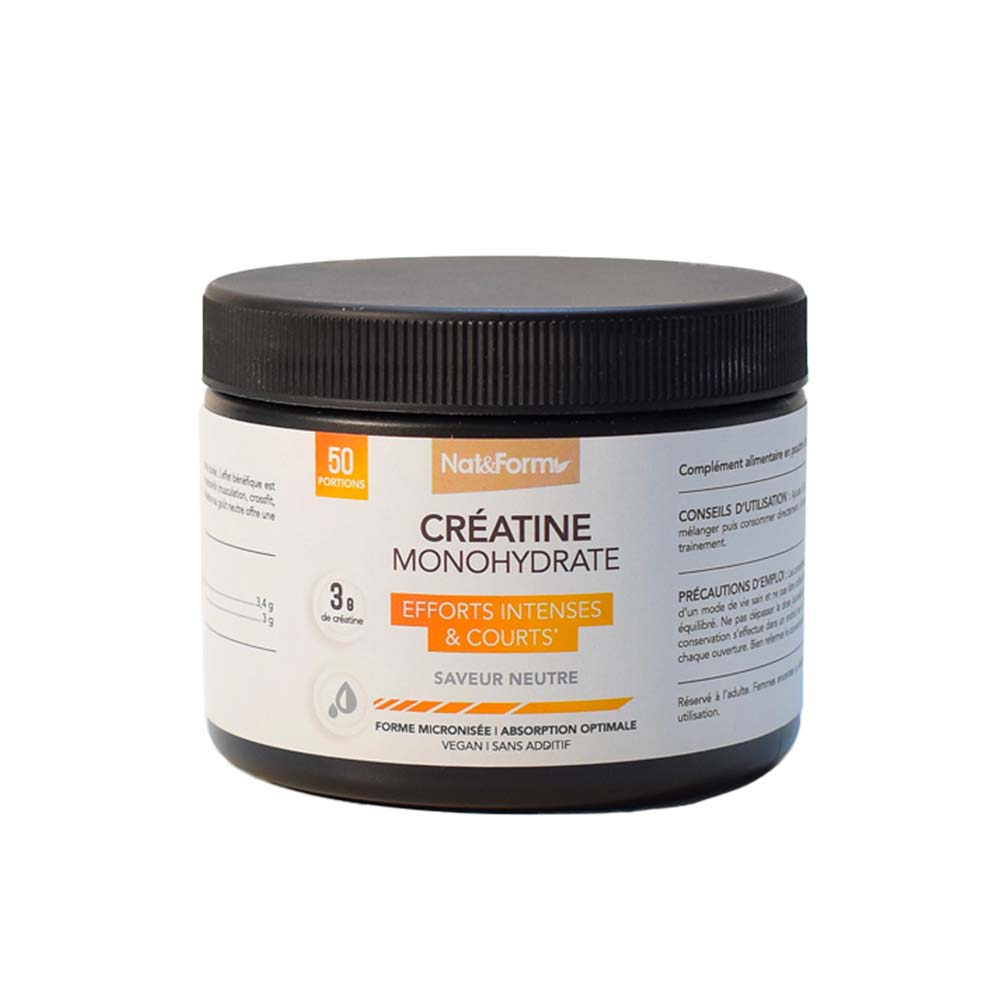 Nat&Form Deporte Creatina monohidrato 170 g