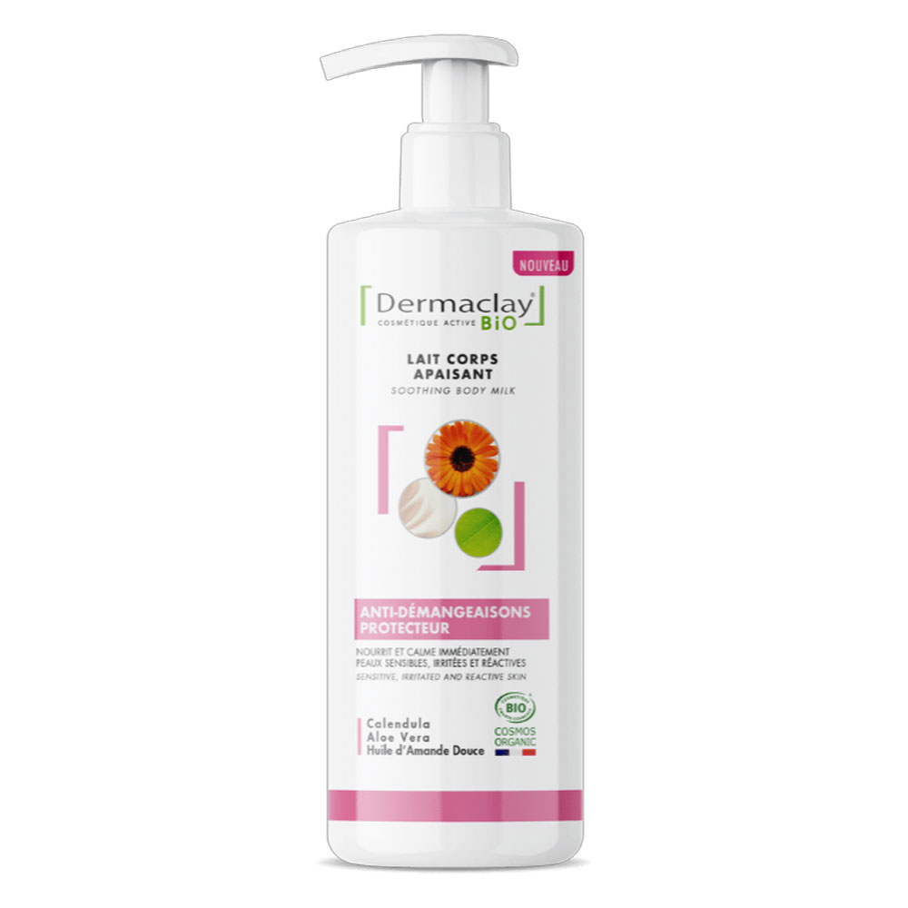 Dermaclay Leche corporal calmante anti-picores protectora 400 ml