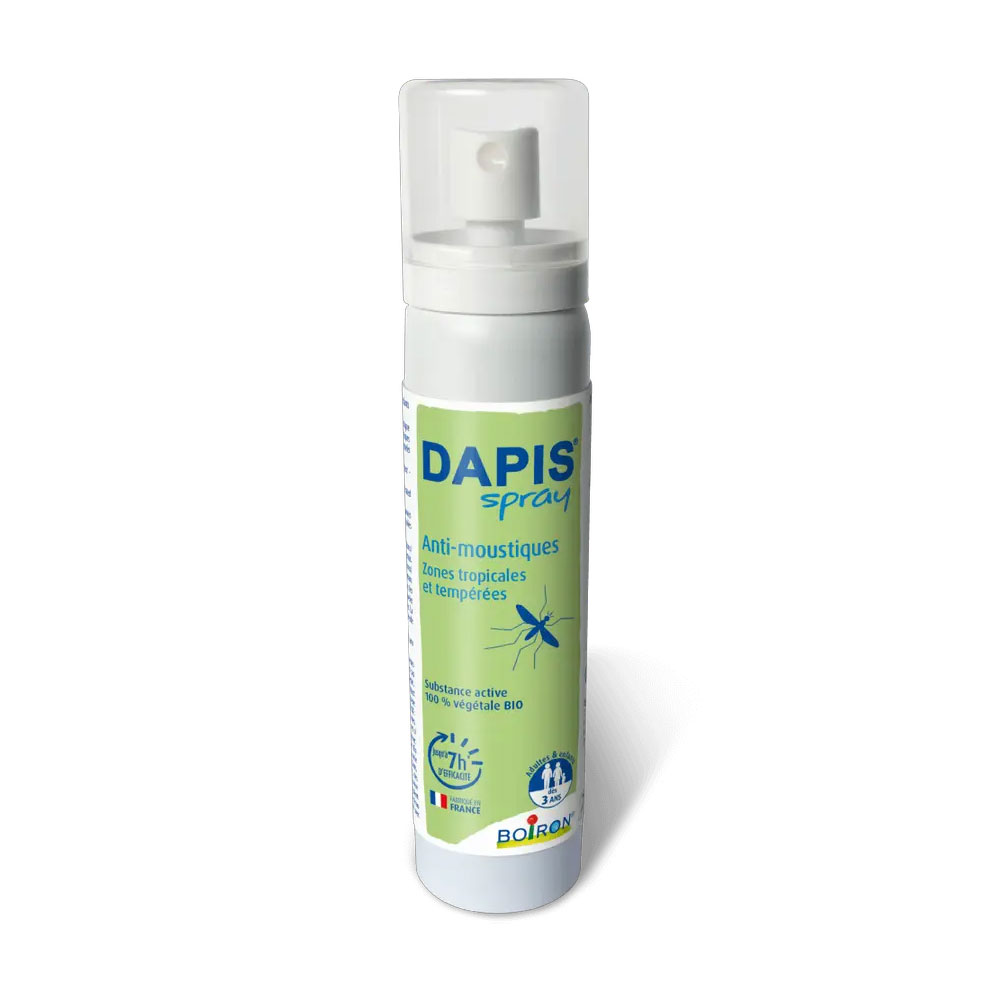 Boiron Dapis Spray antimosquitos zones tropicales y templadas 75 ml