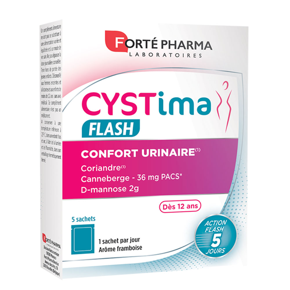 Forté Pharma Cystima Flash Confort Urinaire 5 sachets