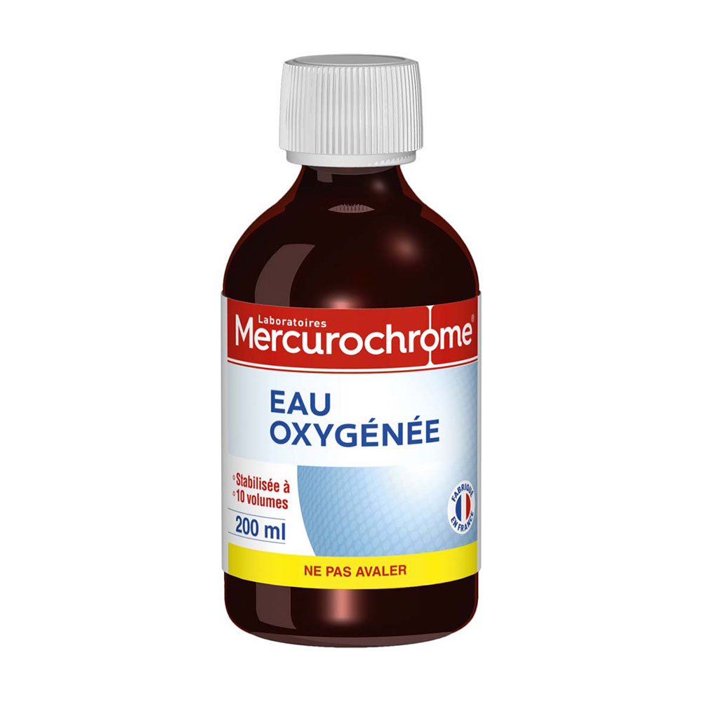 Mercurochrome Agua oxigenada estabilizada a 10 volúmenes 200 ml