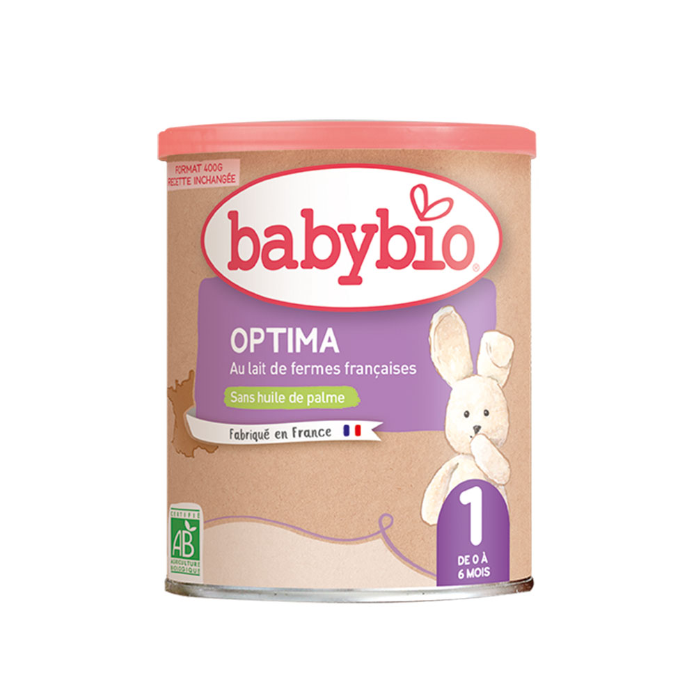 Babybio Optima 1 Bio en polvo de 0 a 6 meses 400 g