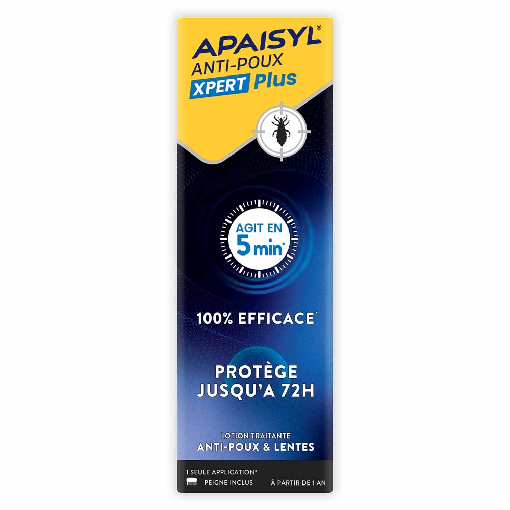 Apaisyl Antipiojos Lentes Xpert Plus 200 ml