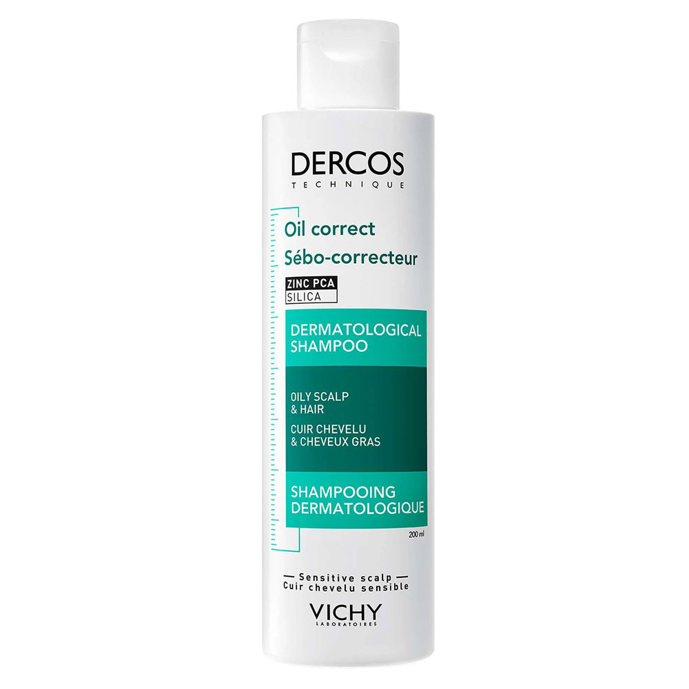 Vichy Dercos Champú sebo-corrector purificante Cabello graso 200 ml