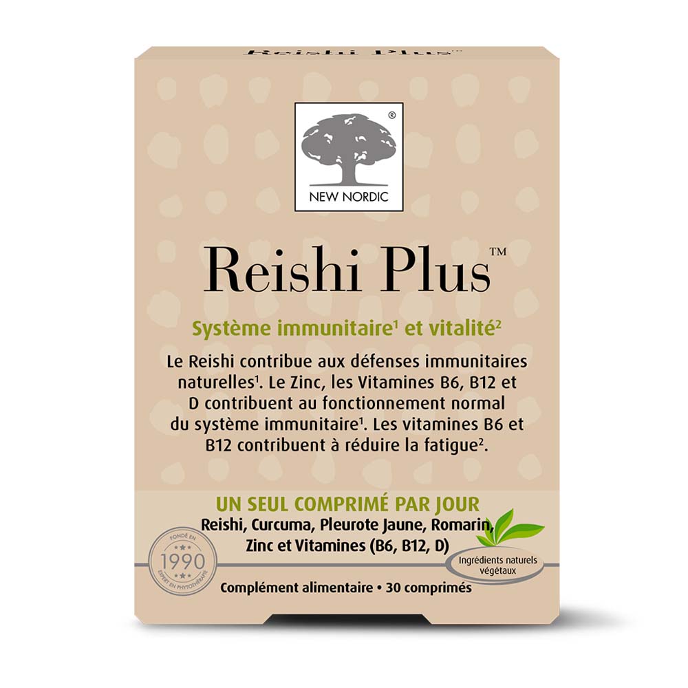 New Nordic Reishi plus 30 comprimidos