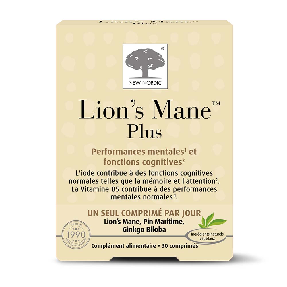 New Nordic Lion's Mane Plus 30 comprimidos