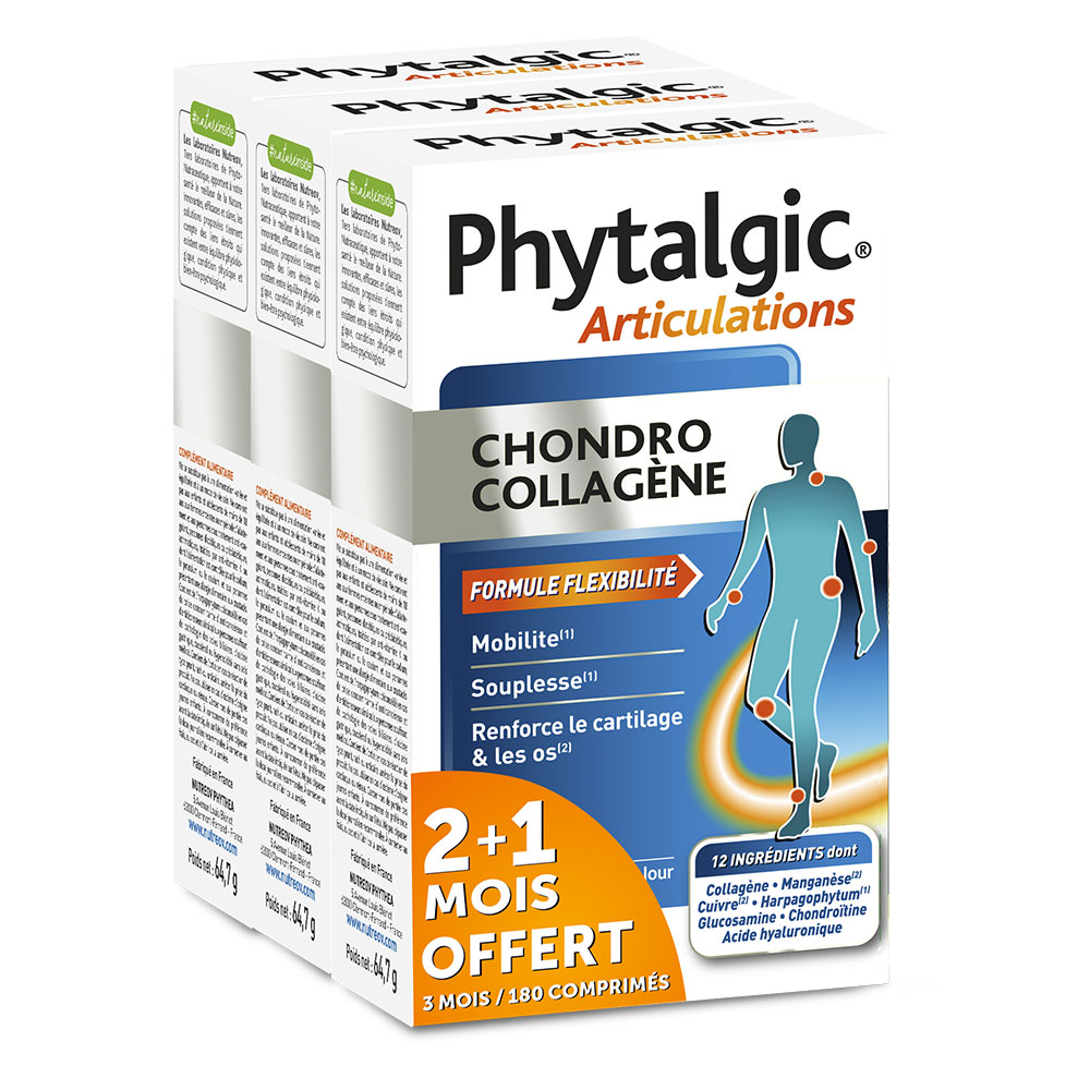 Nutreov Phytalgic Articulations 2+1 Mes GRATIS 180 comprimidos