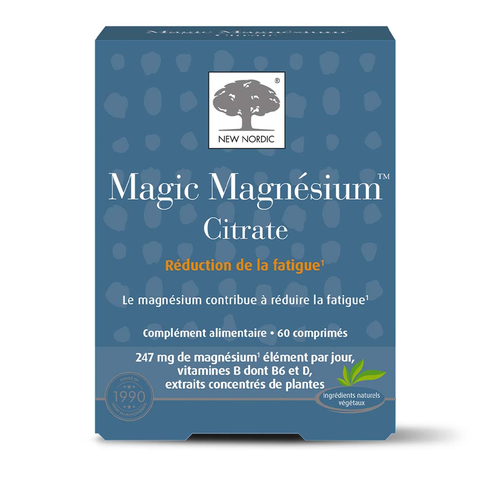New Nordic Magic magnesio citrato 60 comprimidos