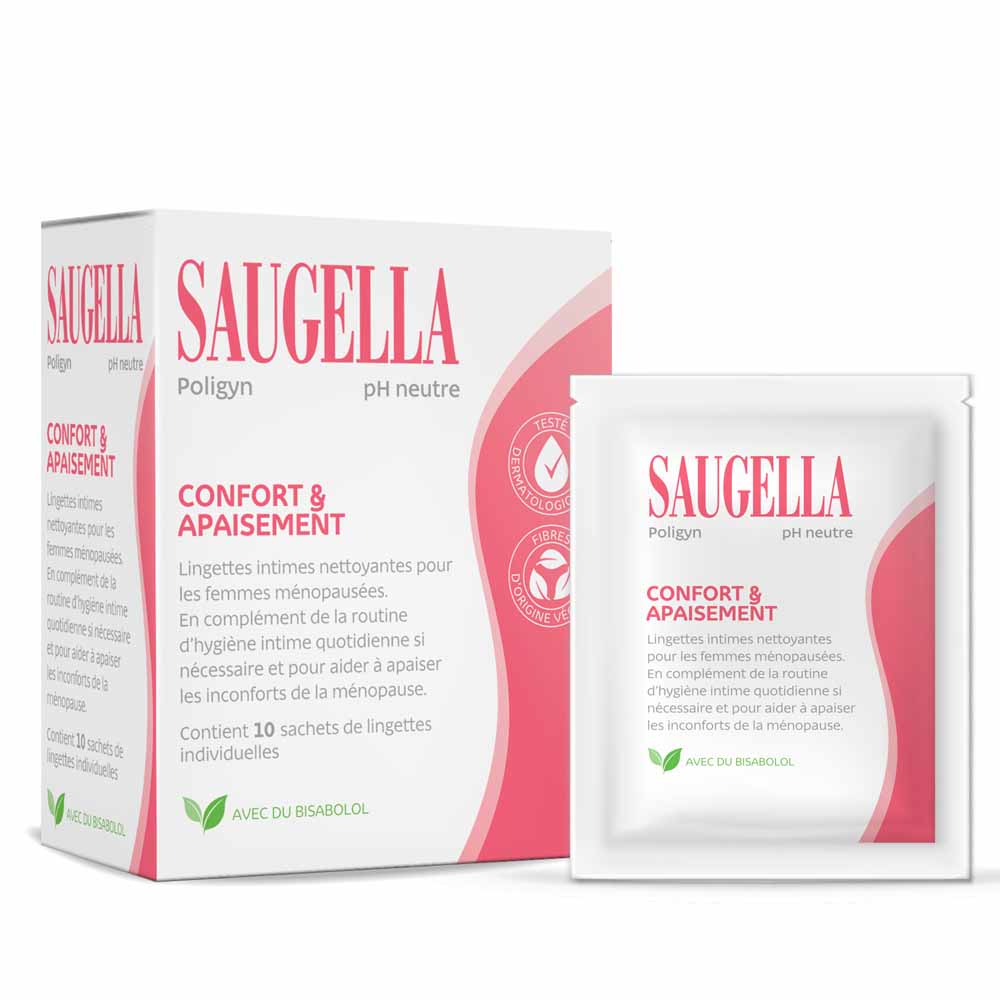 Saugella Poligyn Toallitas íntimas x10