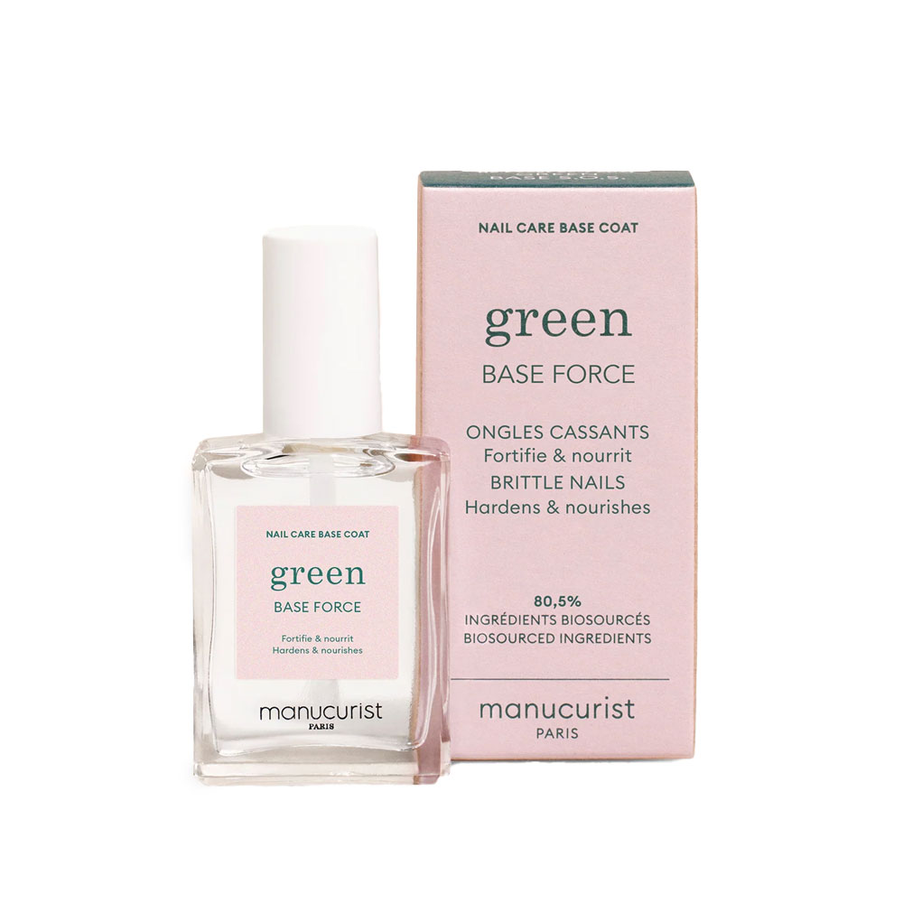 Manucurist Soins Capa base Force Green Uñas blandas y agrietadas 15 ml