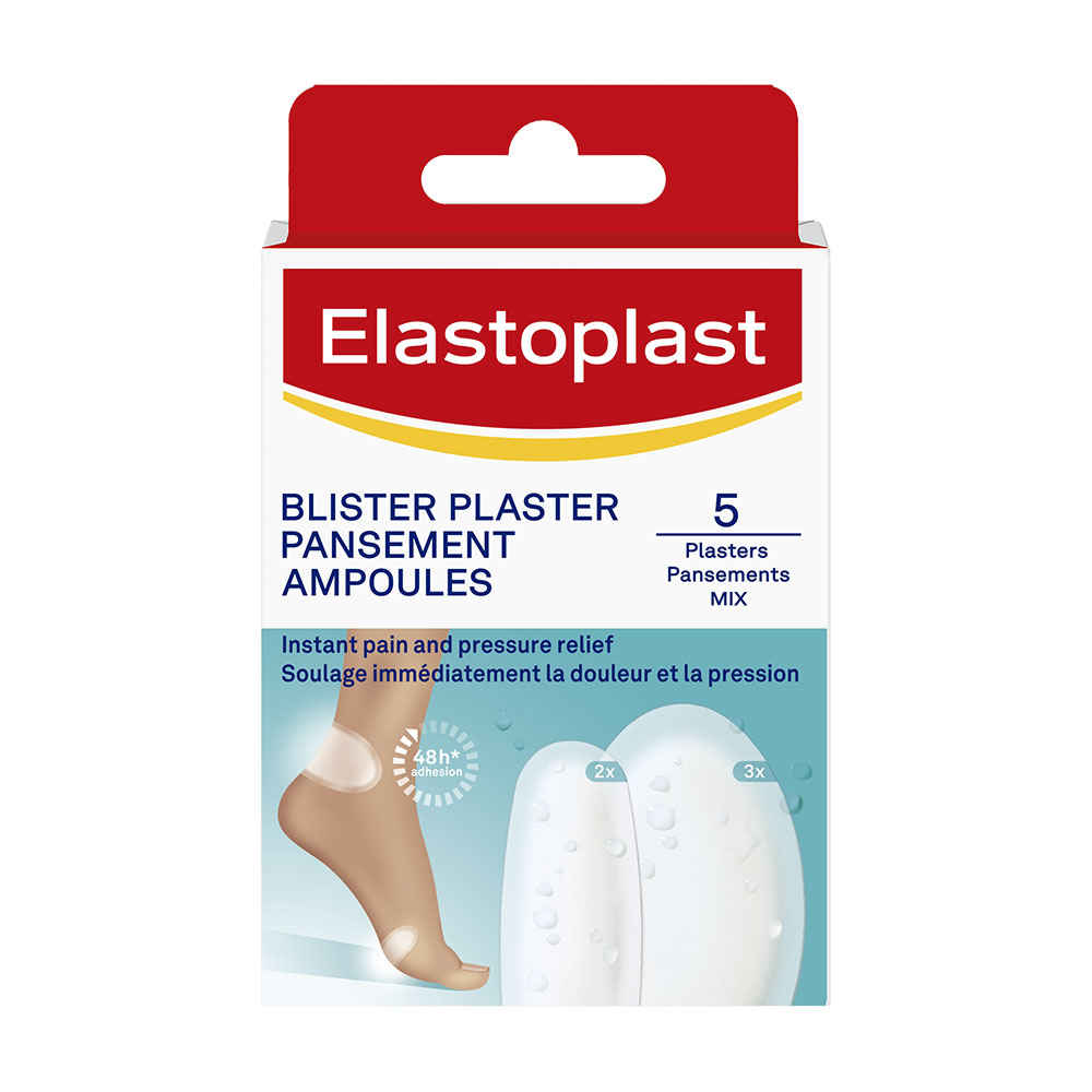 Elastoplast Tiras ampollas MIX blister plaintext 5 unidades 5 x 1 unidad
