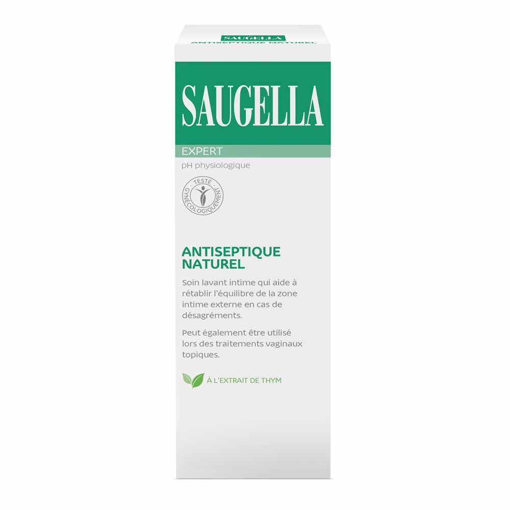 Saugella Antiséptico Gel íntimo de limpieza natural 250 ml
