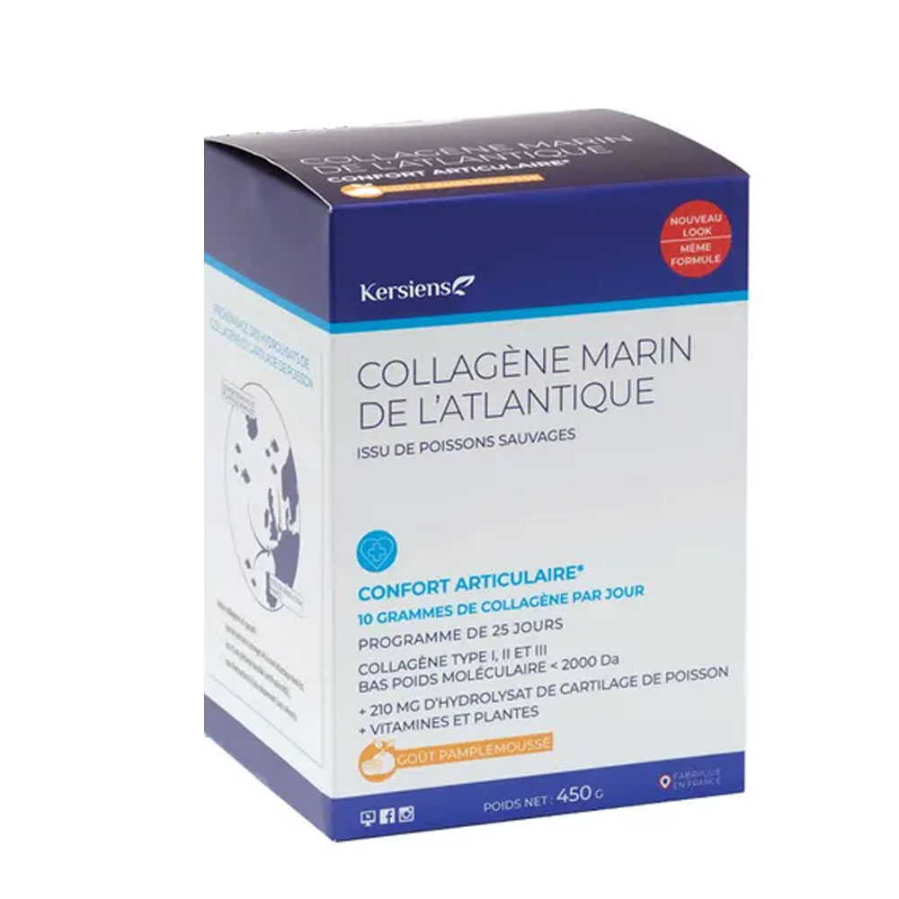 Kersiens Collagène marin del Atlántico sabor pomelo 450 g