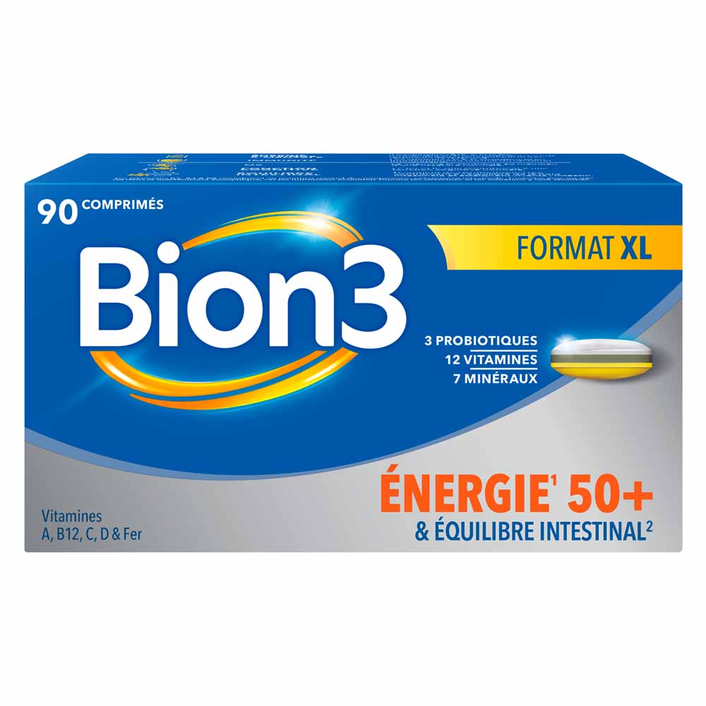 Bion3 Vitalidad 50+ 90 Comprimes