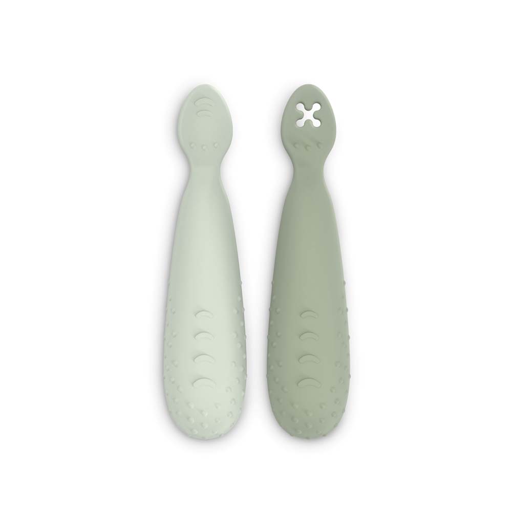 Suavinex Couleur Essence Pré-cucharas de aprendizaje de silicona