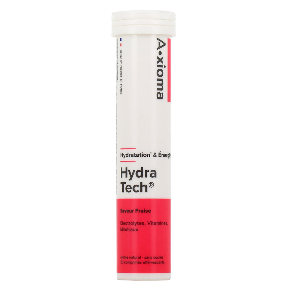 Aragan AXioma HydraTech® Electrolitos, Vitaminas, Minerales 20 comprimidos efervescentes