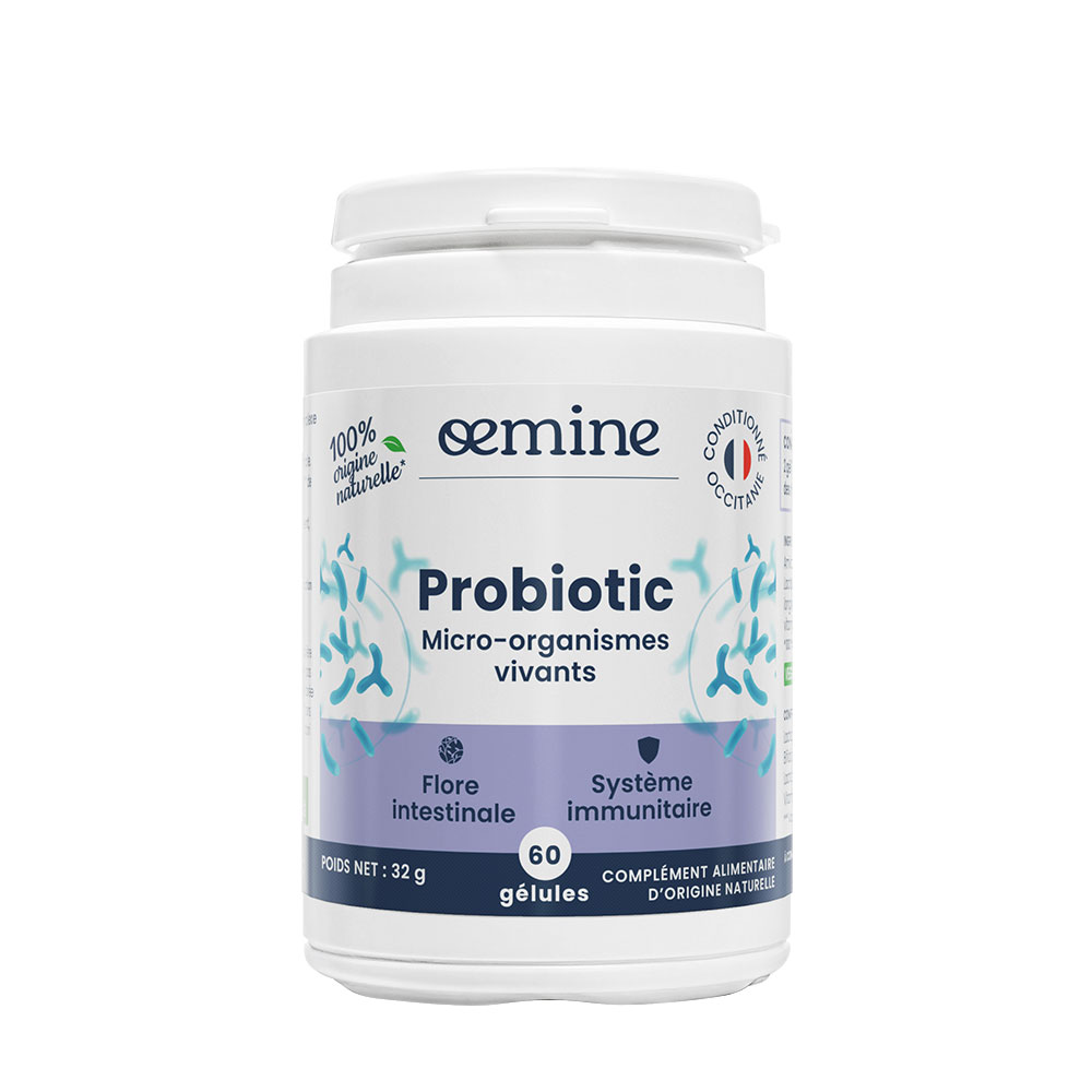 Oemine Probiótico 60 gélue