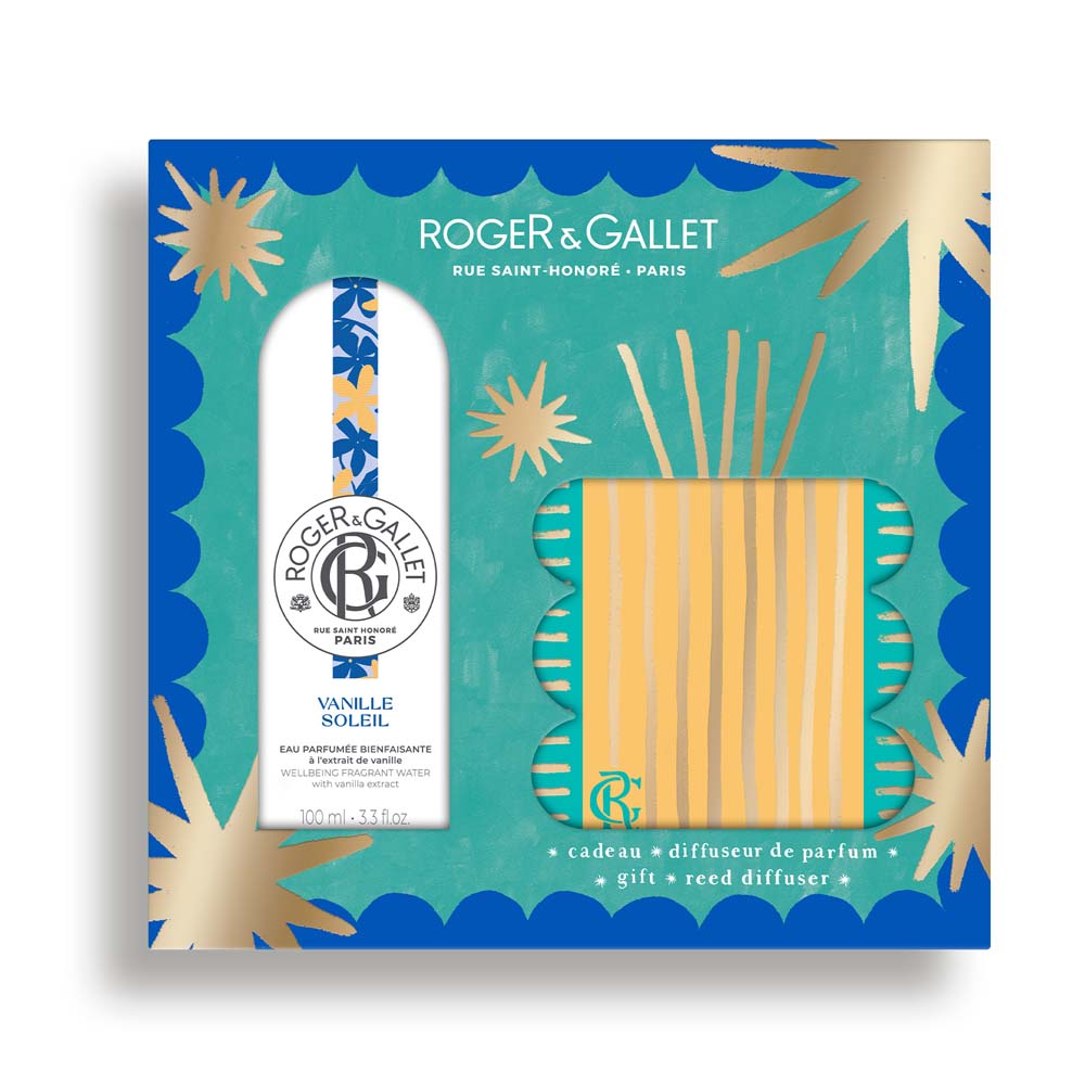 Roger & Gallet Vanille Soleil Set Eau de Parfum 100 ml y difusor de perfume