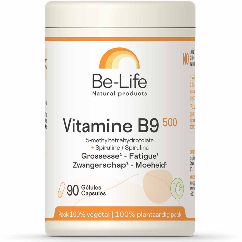 Be-Life Vitamina B9 500 90 cápsulas