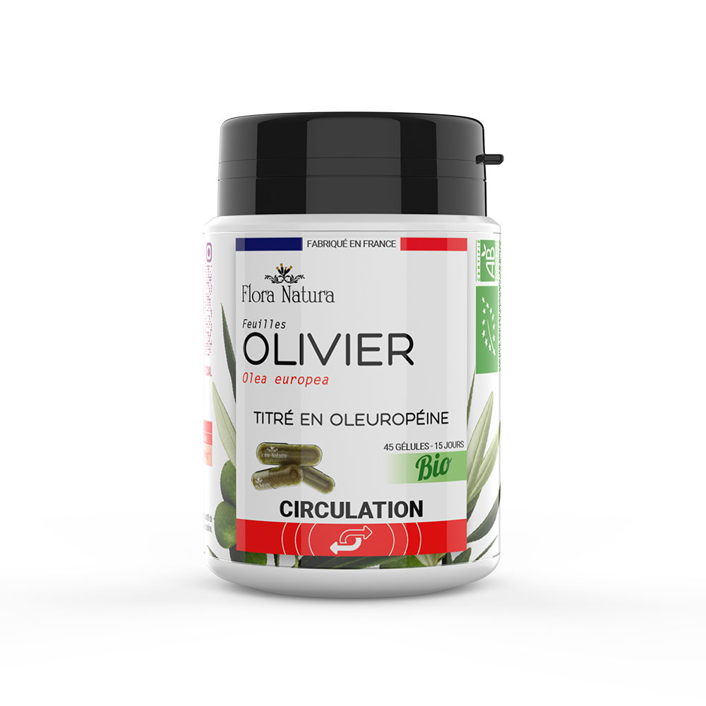 Flora Natura Aceituna bio 45 cápsulas