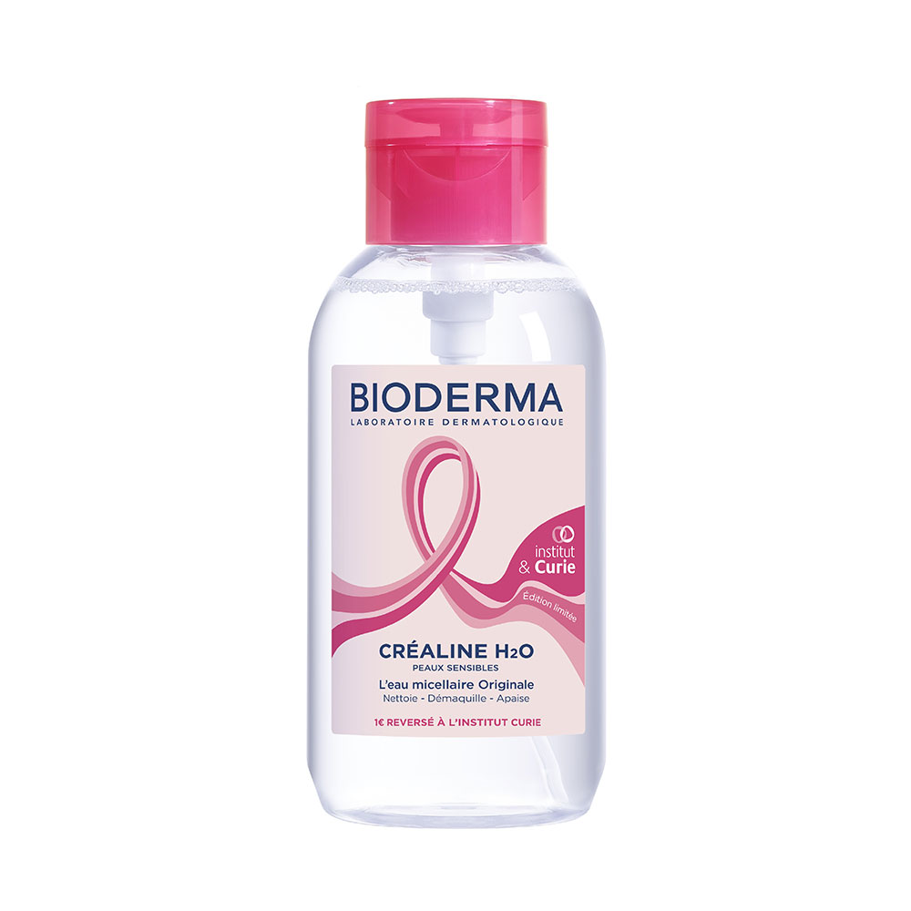 Bioderma Crealine Agua micelar original H2O edición octubre rosa 500 ml
