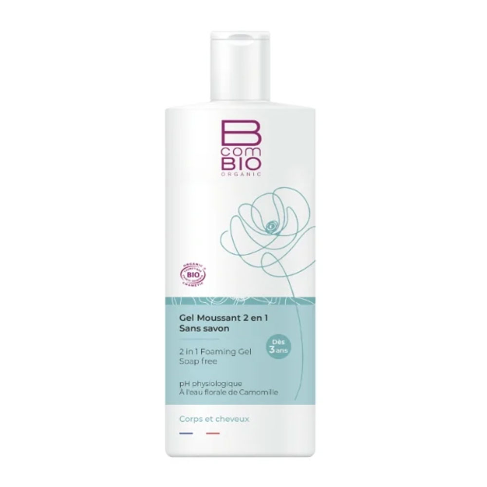 Bcombio Organic Gel Espumoso 2 en 1 Bio Sin Jabón 500ml
