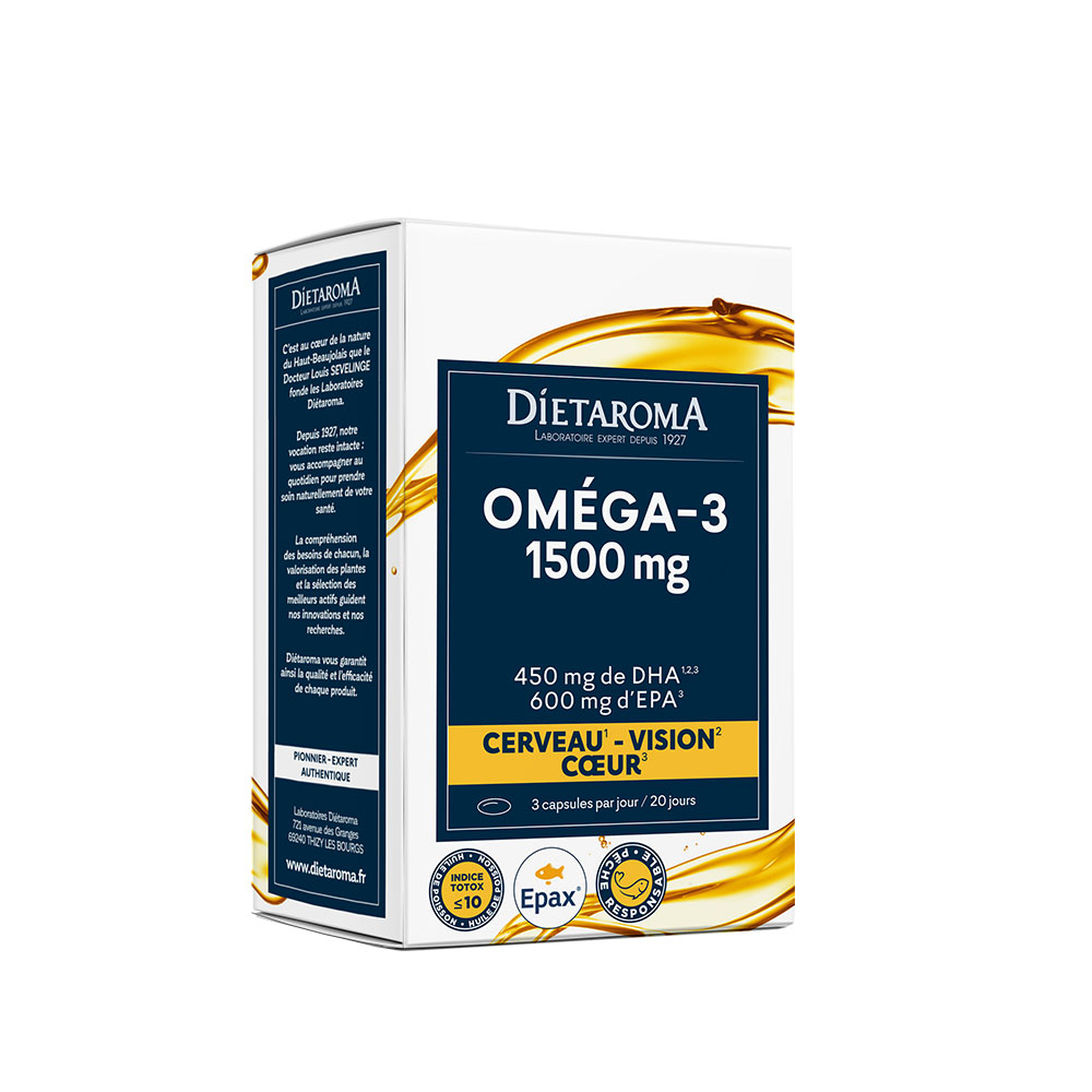 Dietaroma Oméga-3 1500 mg 60 cápsulas