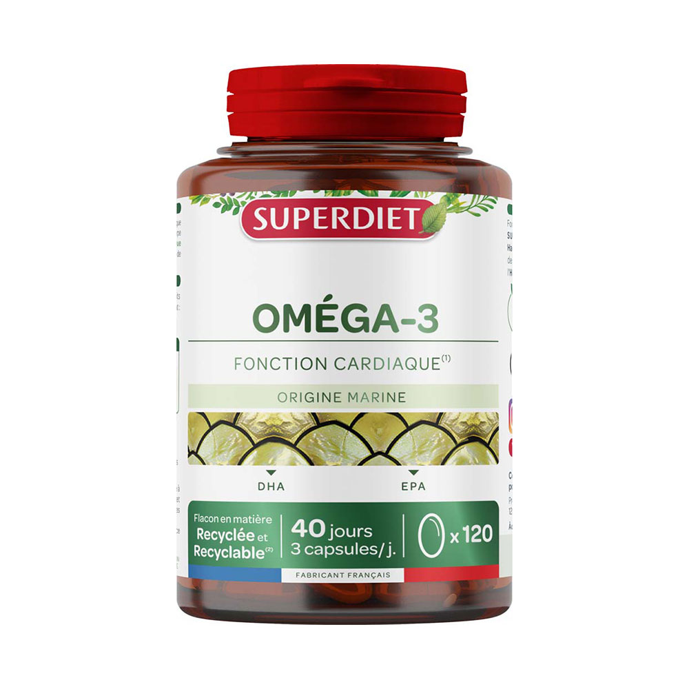 Superdiet Omegas 3 120 cápsulas 120 Capsules