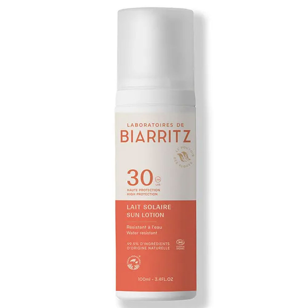 Laboratoires De Biarritz Solares Leche protectora SPF30 bio 100 ml