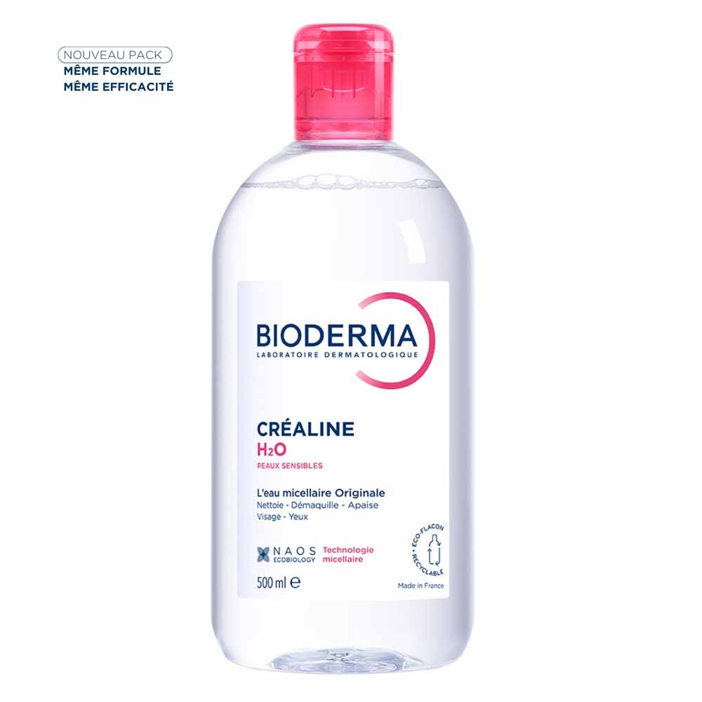 Bioderma Crealine Agua micelar pieles sensibles, normales a mixtas 500 ml