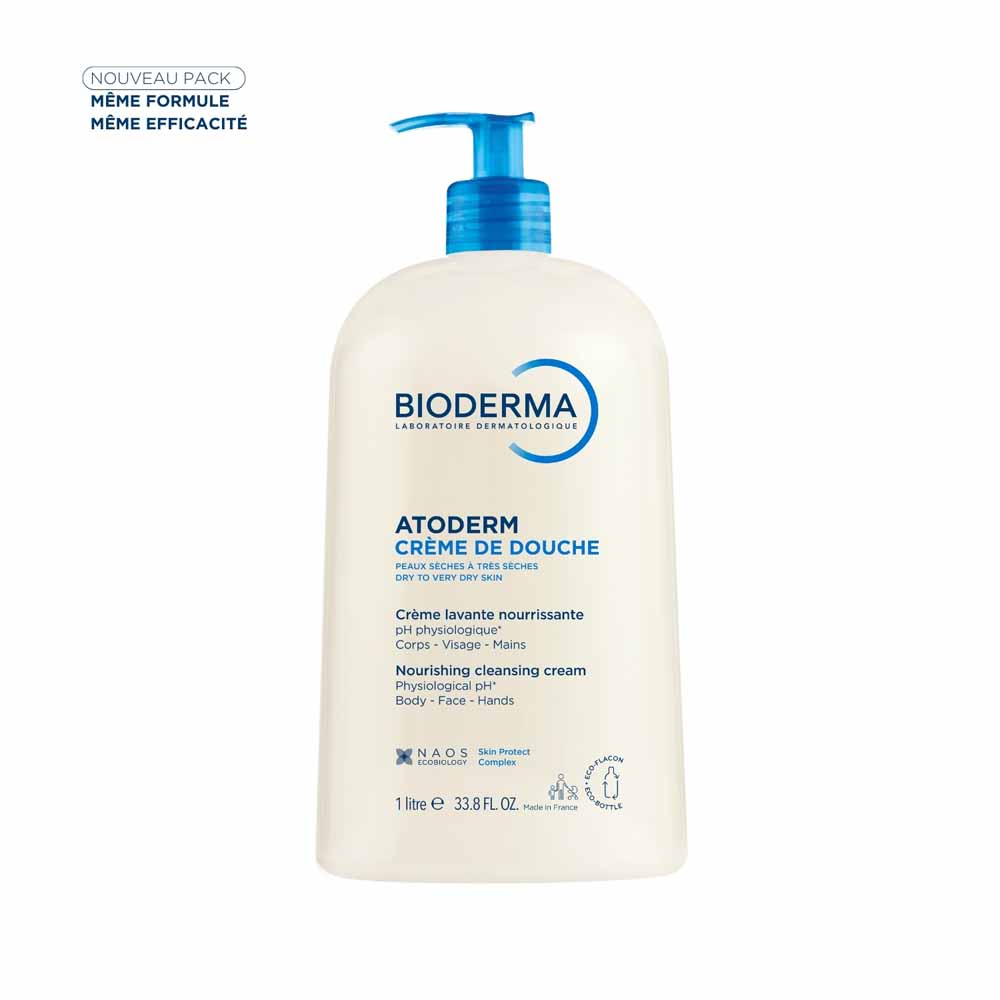 Bioderma Atoderm Crema De Ducha Ultranutritiva Peau normale à sèche 1L