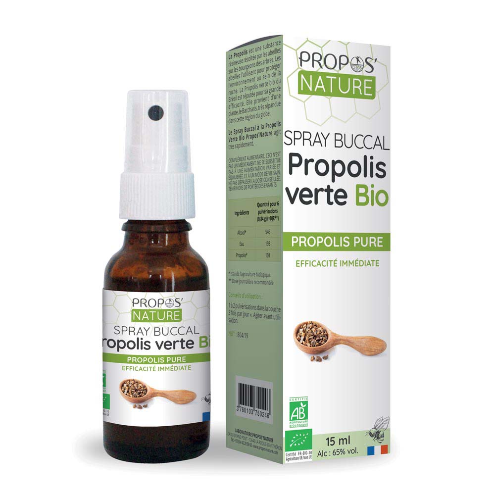 Propos'Nature Propolis Verde Ecológico Spray Bucal 15 ml