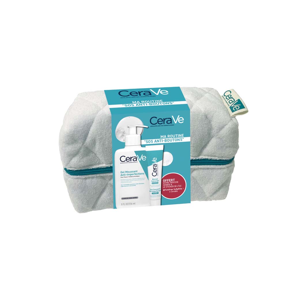 Cerave Kit SOS antiimperfecciones + sticker de regalo