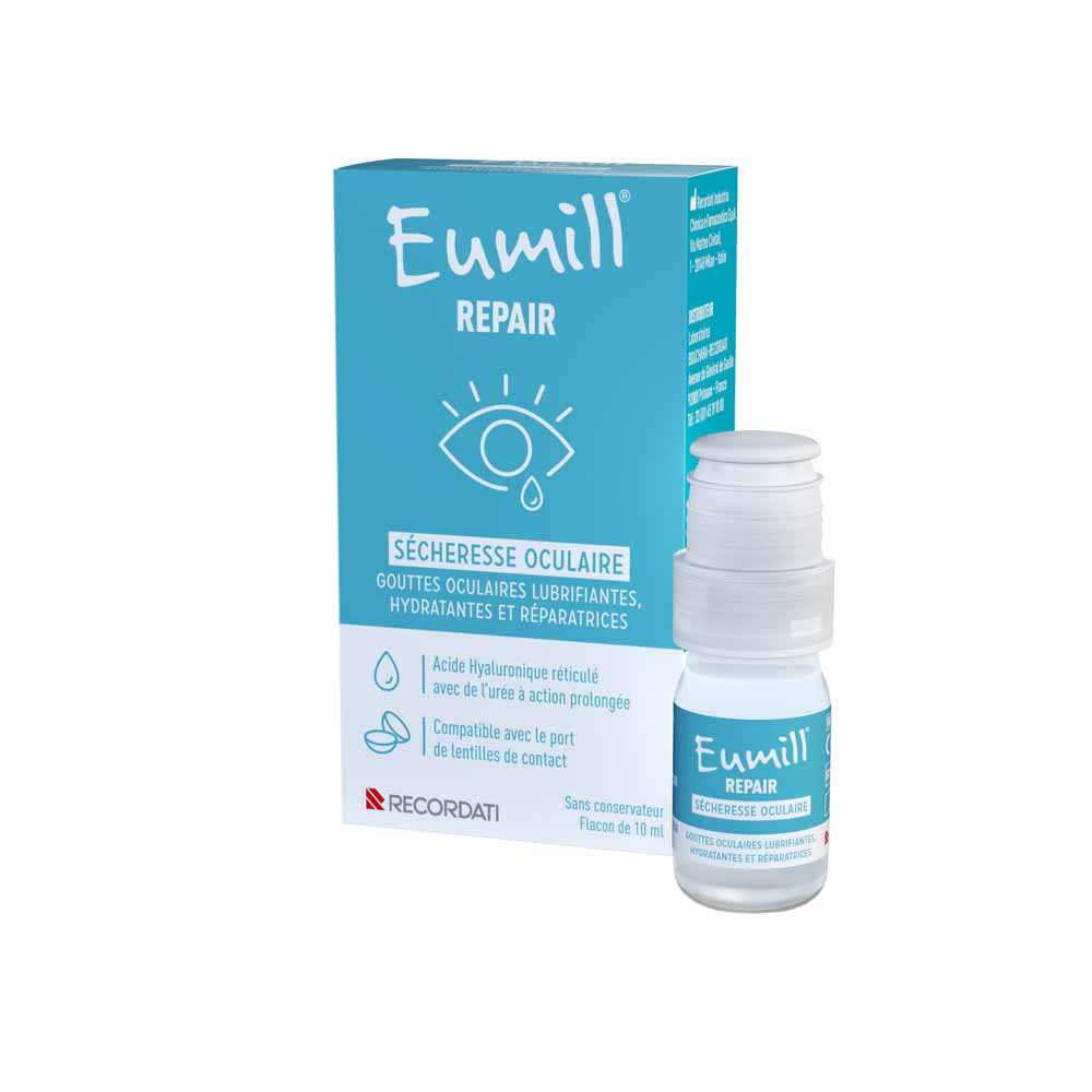 Eumill Colirio lubricante, hidratante y reparador Sequía