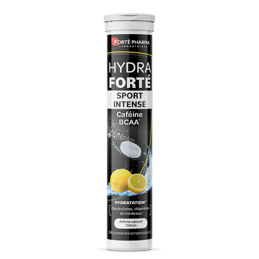 Forté Pharma Hydra Forté Sport Intense Caféine BCAA 24 comprimidos efervescentes