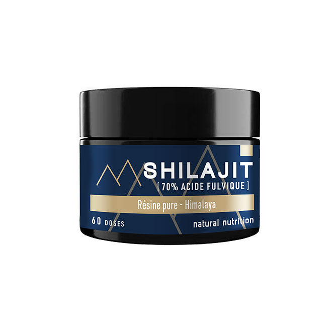 Natural Nutrition Resina shilajit pura 60 dosis
