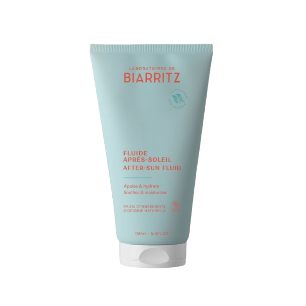 Laboratoires De Biarritz Solares Fluido post-solar bio calmante e hidratante 150 ml