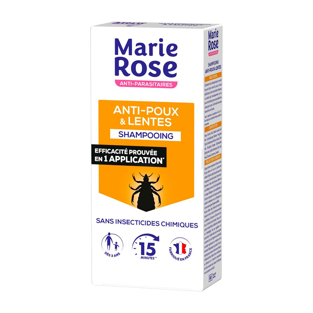 Marie Rose Shampooing antipiojos y liendres 125 ml